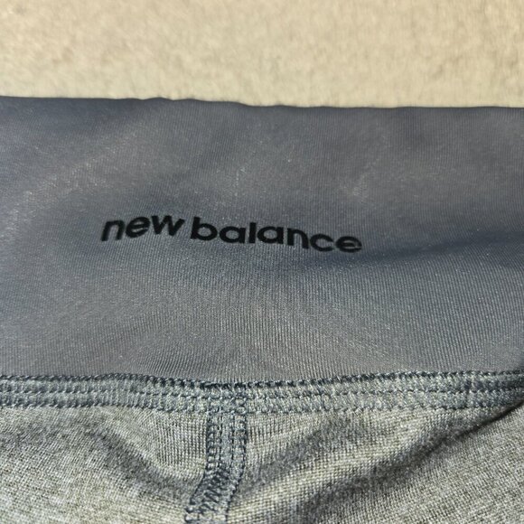 2/$20New Balance Leggings Womens Small Gray Mid Rise Crop - Picture 4 of 10